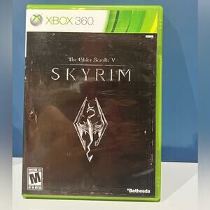 The Elder Scrolls V: Skyrim Xbox 360, 2011 Complete w/ Insert Tested